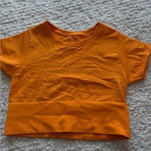 aerie cropped workout shirt